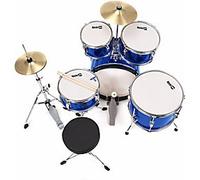 PDT RockJam 5-Piece Junior Drum Set Blue