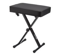 RockJam RJKBB100 Premium Adjustable Padded Keyboard Bench or Digital Piano Stool with lessons.