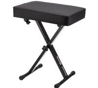 RockJam Premium Adjustable Padded Keyboard Bench or Piano Stool with Lessons.
