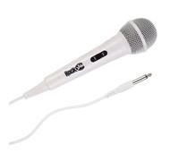 PDT RockJam Wired MicrophoneMC303- White