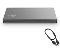 PDTHADP Ultra Slim Portable External Hard Drive, 1TB,External Hard Drive Portable,USB 3.1,Solid State Mobile Hard Disk Multi-Capacity Optional Portable Type-C External Hard Drive (Size : 512GB)