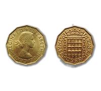 PDTXCLS 1966 England's World Cup Winners Three Pence Piece/Threepenny Bit - 1966 World Cup Commemorative Series