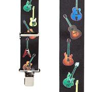 PDTXCLS HlpiAMok Yasirona TANGDIAABBCC FUM Tools Mens Braces, Music Guitars Motorbike Black As Strap 2"