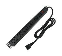 PDU-02I1908I-0200-C20-BK-0200-C20-BK Power Strip: Fusing Sockets: 10 23