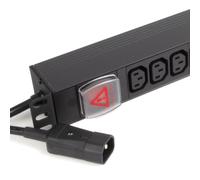 PDU C13 Sockets C14 IEC Plug Power Distribution Units Horizontal 6/8/12/16 Way