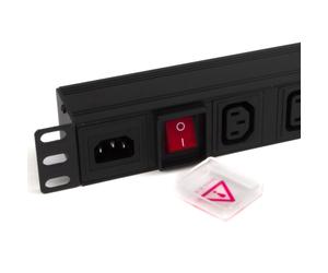 PDU C14/C20 Inlet to IEC C13/C19/UK Sockets Power Distribution Units Horizontal