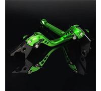 PDURMBUAB Clutch Brake Lever Motorcycle Scooter Left Right Disc Brake Levers CNC for Vespa for GT125 GT200 GTS250 GTS300(Green,177mm)