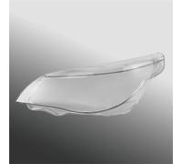 PDURMBUAB Waterproof Headlight Housing For 5 Series E60 E61 2004-2010 Car Front Headlight Lens Cover Auto Case Headlamp Lampshade(Low No Hole Left)