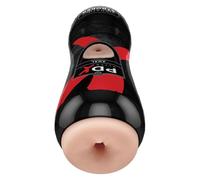 Pipedream PDX Elite Vibrating Anal Stroker - Light & Black - One Size
