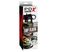 PDX Fap Flask - Happy Camper Frosted/Camo 8.3x17.8 cm