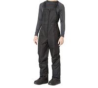 PDYLZWZY Men's Ski Bibs Insulated Waterproof Overalls Overalls Cargo Pockets Snow Pants Warm Ski Suits Ice Fishing Work, black, XXXXL