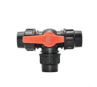 PE Agricultural Valve with Three Way Quick Connect Design for Efficient Water Management in Gardens Orchards and Greenhouse Installations (50mm)
