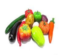 PE-Based Realistic Fruit and Vegetable Models for Home Decoration Preschool Learning Materials School Science Displays (C)