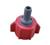 PE BIB Connector 3/8 Barb for Soda Machines Use with Diet Coke, Sprite, and Schweppes