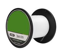 PE Braided Fishing Line, 4 Strand Braid, 500m White - Strong Abrasion Resistance, Super Tensile Strength, Suitable for Freshwater and Saltwater Fishing (5.0)