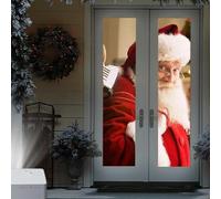 PE Cloth Projection Screen, White, 5.91 * 3.94ft, 72g Portable Rear Projection Screen for Virtual Halloween and Christmas Window Projection Videos (genericuqt4heckag-24)