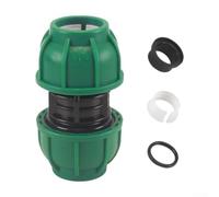 PE Direct Connect Fitting for Irrigation Hoses with Leak-Resistant Mechanical Design for Farm and Lawn Use (32 PE connector)