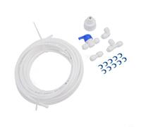 PE Drinking Water Hose Tube 1/4 Inch Flexible Cuttable(10M high Fitting)