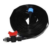 PE Drip Tape, Drip Irrigation Soaker Tape 0.2mm 5/8 inch 15-30cm Spacing 20-60m Garden Greenhouse(Space 300mm 30m)