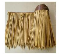 PE Fake Straw Fireproof Artificial Palm Thatch Simulation Thatch Roll 100x50cm/39.4" X 19.7" Synthetic Palm Leaves Thatch Roofing Thatch Roofing for Garden Patio(Yellow b,0.5x1m/1.64X3.28ft)