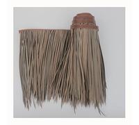 PE Fake Straw Fireproof Artificial Palm Thatch Simulation Thatch Roll 100x50cm/39.4" X 19.7" Synthetic Palm Leaves Thatch Roofing Thatch Roofing for Garden Patio(Yellow f,0.5x6m/1.64X19.7ft)