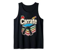 PE Gym Teacher Carrate Karate Physical Education Gift Tank Top
