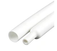 PE Heat Shrink Tubing 3:1 White 1m 9.5mm