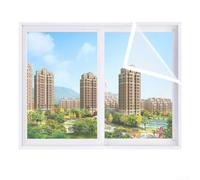 PE Insulation Film for Windows, High Performance Against for Winter Cold, Strong Adhesion and Easy to Remove Without (100x150cm )