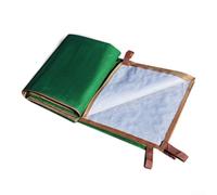 PE Material Waterproof Tent Tarp for Camping with Triple Layer Composite and High Density for Moistureproof Groundsheet and Blanket (2.4 * 2.4m)