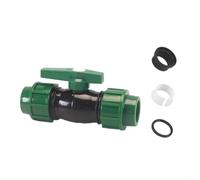 PE Pipe Ball Valve Switch For Tap Water Diversion In Drip Line Extensions And Secondary For Irrigation Circuits(PE32 Ball Valve)