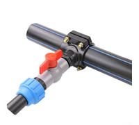 PE Pipe Compatible 90 Deg PP Elbow Fitting with Female Thread for Water Conveyance in Farming and Public Green Spaces (32mm x 1inch)