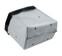 PE Planting Bags 50Pcs Vegetable Growth Bags with Optimal Drainage and Light Reflective Design for Soilless Cultivation (8L)