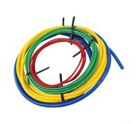 PE Plastic Copper Tube Bender Kit 4pcs Colour Coded Bending Spring for AC Pipes HVAC Tools 2m Length(4M)
