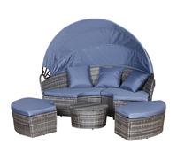 PE Rattan Lounge Set