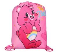 PE shoe bag pink girls school gym backpack 32x39 cm