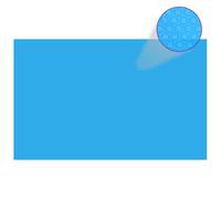 vidaXL Rectangular Pool Cover 800x500 cm PE Blue UK HOT