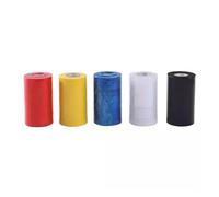 PE Stretch Film | Multicolor 2-15cm x 150m Pallet Wrap for Packaging and Sealing(Red,8cmx150m 2pcs)