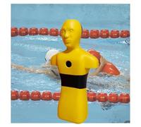 PE Swimming Pool Lifesaving Dummy,Simulated Drowning Water Training Model,for Pool Beach and River with 3 Injection Holes(Color2)