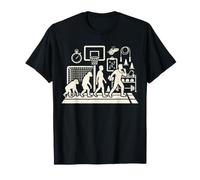 PE Teacher Evolution Sports Coaching Work Job Graphic T-Shirt