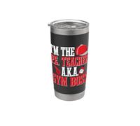 PE Teacher Gym Boss Physical Education Instructor Sport Stainless Steel Insulated Tumbler
