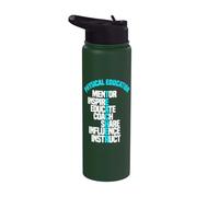 PE Teacher Mentor Coach Physical Education Instructor Sport Stainless Steel Insulated Water Bottle