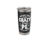 PE Teacher Physical Education Instructor Gym Coach Sport Stainless Steel Insulated Tumbler