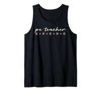 PE Teacher Vintage Retro Physical Education Teacher Tank Top