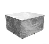 PE Transparent Dining Cover for Outdoor Furniture Provides Comprehensive Protection for Various Uses (200x160x71cm)