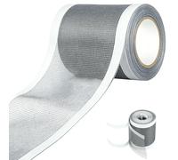 PE Window Screen Mesh Repair Tape - Cuttable Self-Adhesive Patch, 12cm x 5m | Transparent Film for Tears Holes, Weather-Resistant for Living Room Porch Outdoor Balcony, Fast Fix