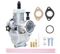 PE19 Carburetor with Carb Jets Fit Flange 100cc 125cc Motorcycle Engine Replacement for Dirt Pit Bike Mini Bike Motocross ATV