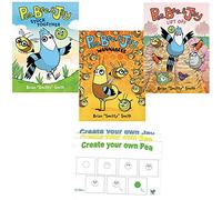 Pea, Bee, & Jay 1 - 3 : Stuck Together , Wannabees and Lift Off by Brian "Smitty" Smith Paperbacks with Create Your Own / Learn to Draw the Main Characters Pages (An educational Gift Set )