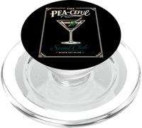 Pea Ceful Social Club Martini Shaken Not Killed Retro PopSockets PopGrip for MagSafe