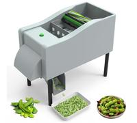 Pea Peeler Machine - Fully Automatic High Efficiency Tool for Peas, Edamame, and Beans - 25-40KG/H Capacity for Commercial Use