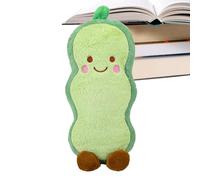 Pea Plush - Cute Soft Cartoon Doll Pillow,Pea Pod Plush Pillow,for Thanksgiving Reading Sitting Sleeping Massage Game Sofa TV Chair Couch Floor Desk Lounge Travel